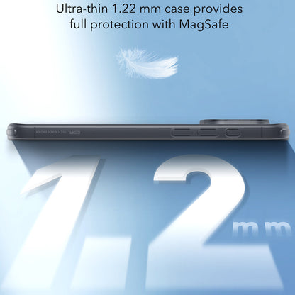MagSafe Hülle für Apple iPhone 16, ESR, Zero, Satinschwarz