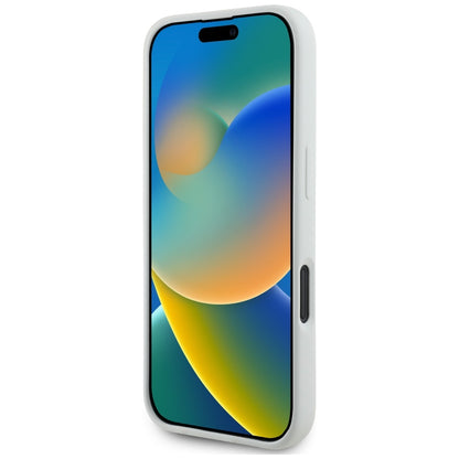 MagSafe Case for Apple iPhone 16, Karl Lagerfeld, Silicone Karl & Choupette's Heads, Beige