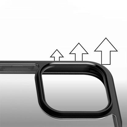 Coque MagSafe pour Apple iPhone 16, PanzerGlass, Frame, Transparent Noir