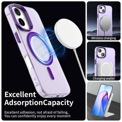 Coque MagSafe pour Apple iPhone 16 Plus, Techsuit, CandyCase, Violet