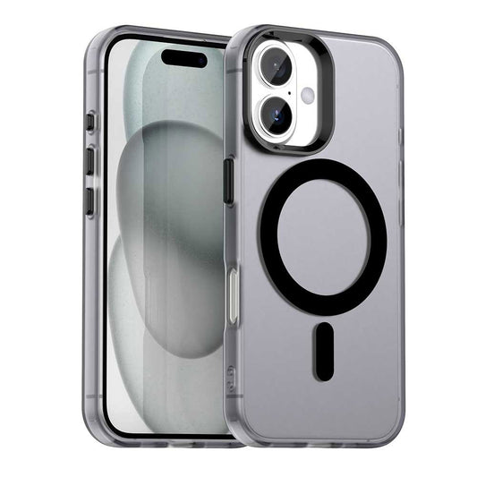 Custodia MagSafe per Apple iPhone 16 Plus, Techsuit, CandyCase, Nera