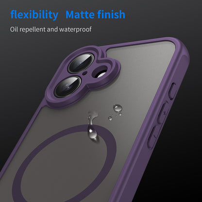 Coque MagSafe pour Apple iPhone 16 Plus, Techsuit, HaloFrost II, Violet