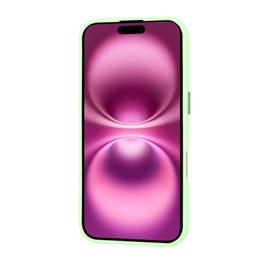 Coque MagSafe pour Apple iPhone 16 Plus, Techsuit, HaloFrost, Vert Clair
