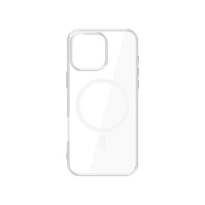 Custodia MagSafe per Apple iPhone 16 Pro, 3MK, Clear MagCase, Trasparente