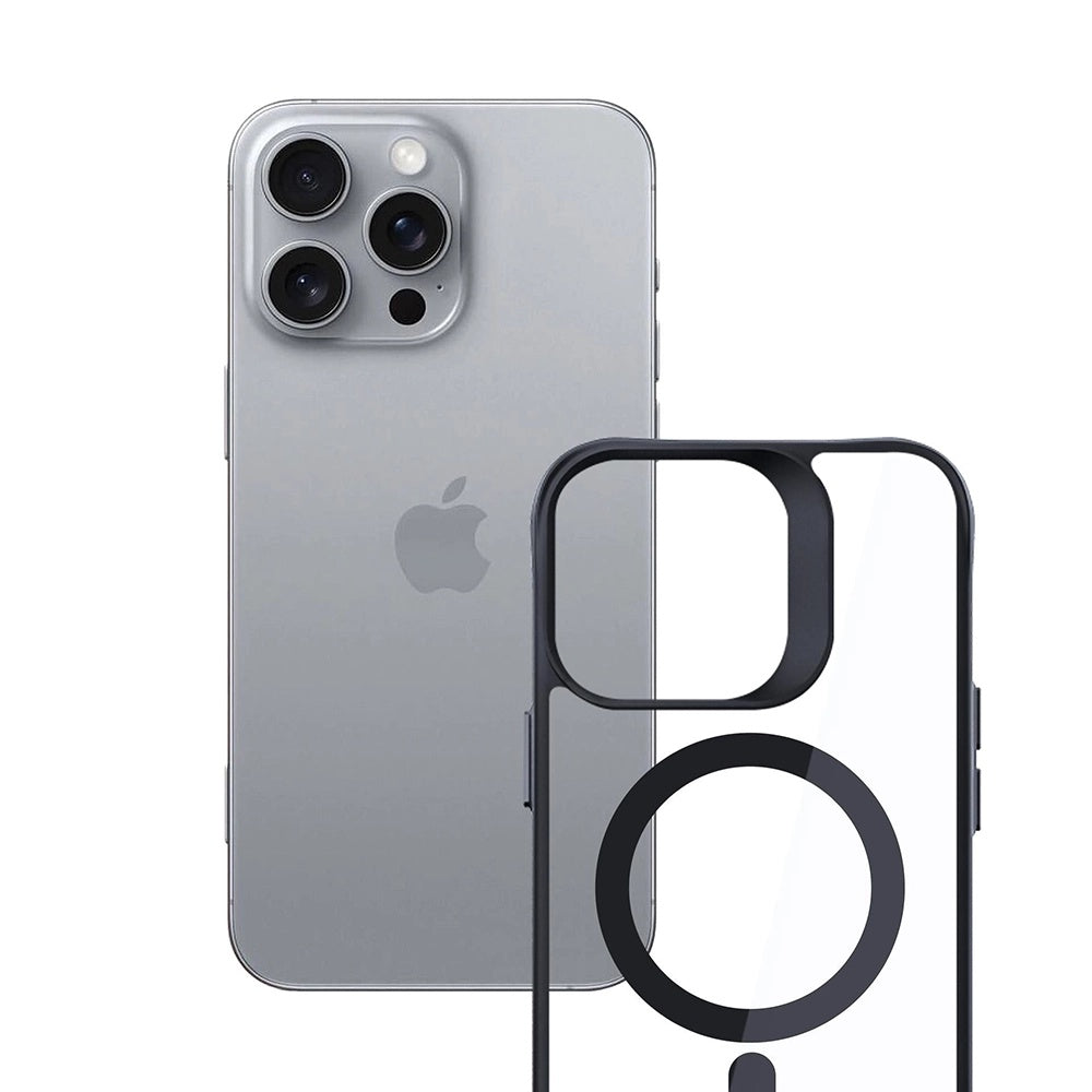 Coque MagSafe pour Apple iPhone 16 Pro, 3MK, Satin Armor, Transparente