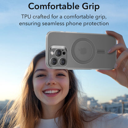 Custodia MagSafe per Apple iPhone 16 Pro, ESR, Zero, Grigio Satinato