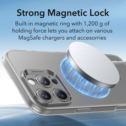 Custodia MagSafe per Apple iPhone 16 Pro, ESR, Zero, Grigio Satinato