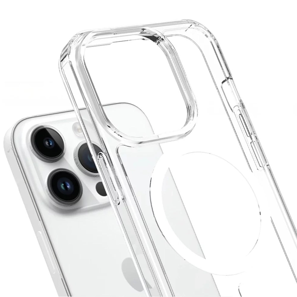 Custodia MagSafe per Apple iPhone 16 Pro Max, 3MK, Armor MagCase, Trasparente