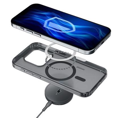 Custodia MagSafe per Apple iPhone 16 Pro Max, 3MK, Frosty MagCase, Nera