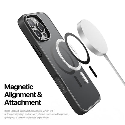 Cover MagSafe per Apple iPhone 16 Pro Max, DUX DUCIS, Yind, nera