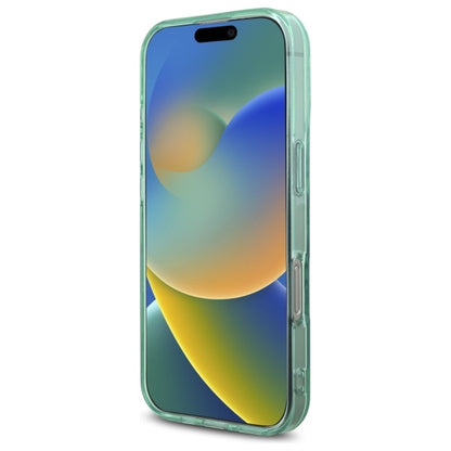 Custodia MagSafe per Apple iPhone 16 Pro Max, Guess, IML Rhinestone, Verde