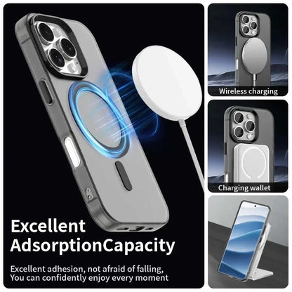 Coque MagSafe pour Apple iPhone 16 Pro Max, Techsuit, CandyCase, Blanche