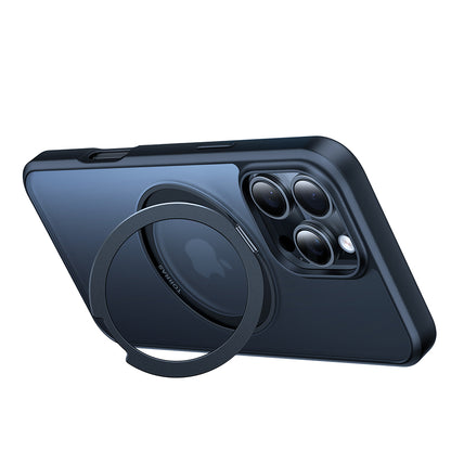 Coque MagSafe pour Apple iPhone 16 Pro Max, Torras, Ostand Pro, Noire