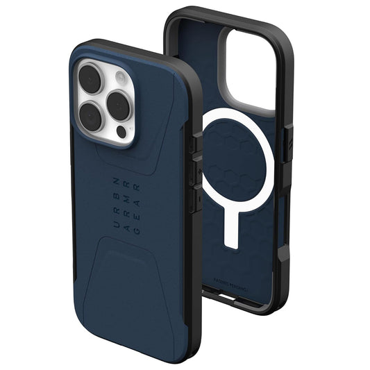MagSafe-Hülle für Apple iPhone 16 Pro Max, Urban Armor Gear, Civilian, Marineblau