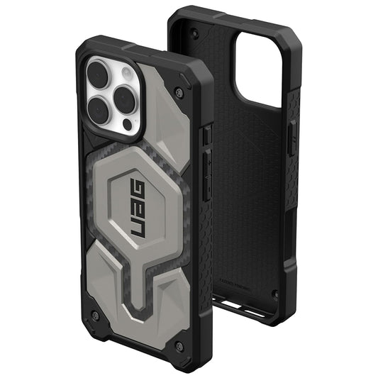 MagSafe-Hülle für Apple iPhone 16 Pro Max, Urban Armor Gear, Monarch Pro, Grau