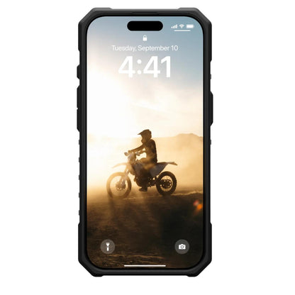 Custodia MagSafe per Apple iPhone 16 Pro Max, Urban Armor Gear, Pathfinder Clear, Grigio