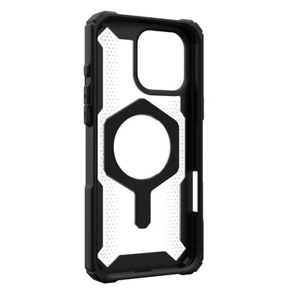 Custodia MagSafe per Apple iPhone 16 Pro Max, Urban Armor Gear, Plasma XTE, Nera Trasparente