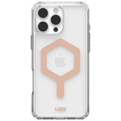 Custodia MagSafe per Apple iPhone 16 Pro Max, Urban Armor Gear, Plyo, Rosa Dorato