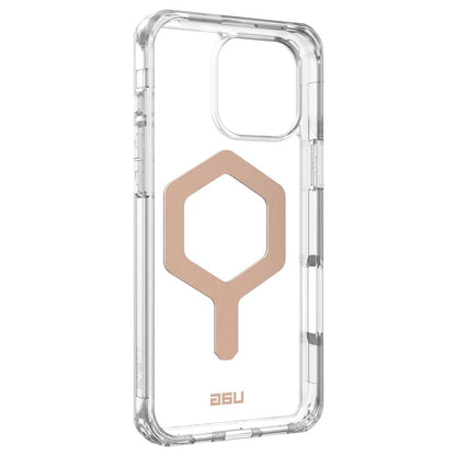 Custodia MagSafe per Apple iPhone 16 Pro Max, Urban Armor Gear, Plyo, Rosa Dorato