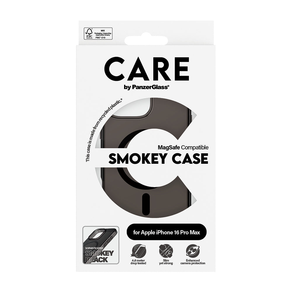 Custodia MagSafe per Apple iPhone 16 Pro, PanzerGlass, Care Urban Combat, Nera