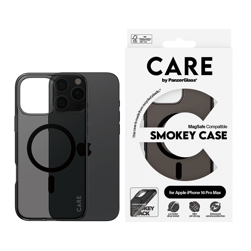 Custodia MagSafe per Apple iPhone 16 Pro, PanzerGlass, Care Urban Combat, Nera