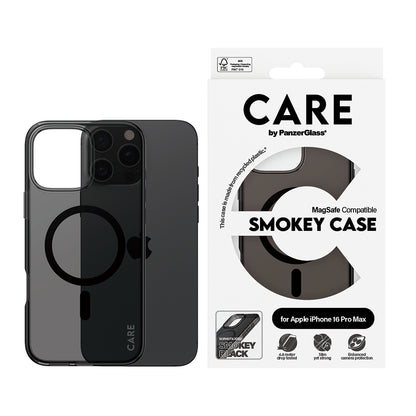 Custodia MagSafe per Apple iPhone 16 Pro, PanzerGlass, Care Urban Combat, Nera