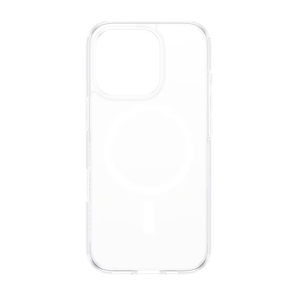 Coque MagSafe pour Apple iPhone 16 Pro, PanzerGlass, HardCase, Transparente Blanche