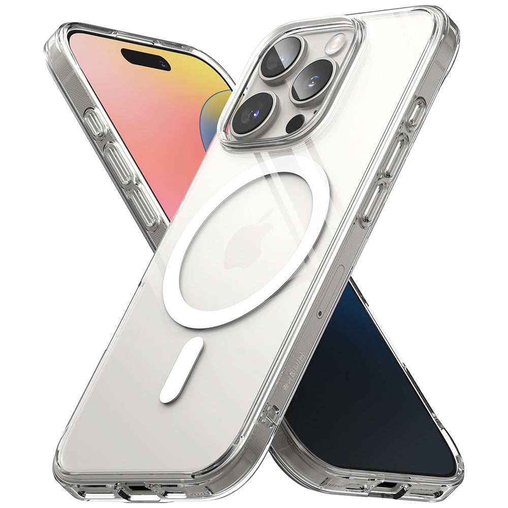 Coque MagSafe pour Apple iPhone 16 Pro, Ringke, Fusion, Transparente