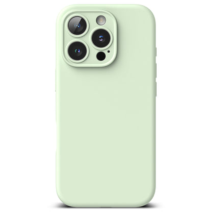 Coque MagSafe pour Apple iPhone 16 Pro, Ringke, Silicone, Vert Clair
