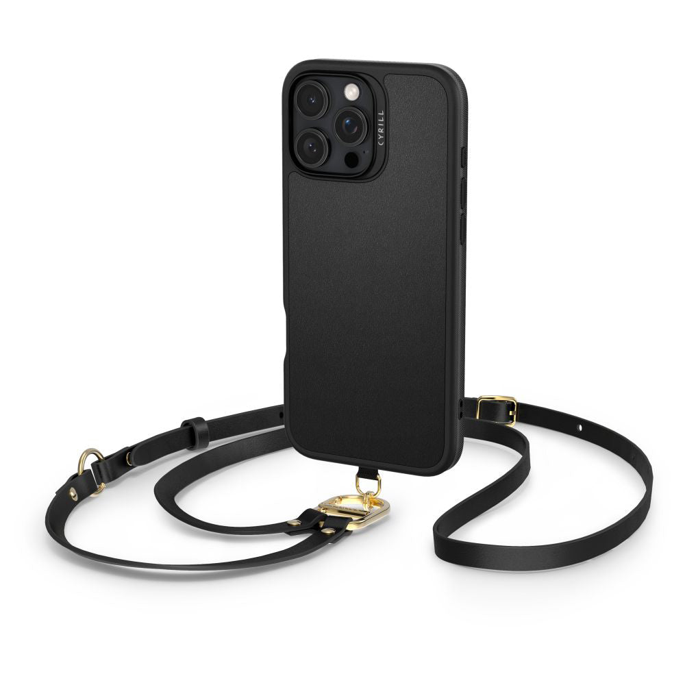 Custodia MagSafe per Apple iPhone 16 Pro, Spigen, Cyrill Kajuk Classic Charm, Nera