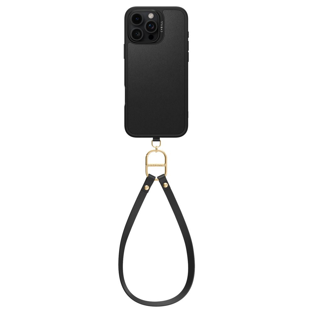 Custodia MagSafe per Apple iPhone 16 Pro, Spigen, Cyrill Kajuk Classic Charm, Nera