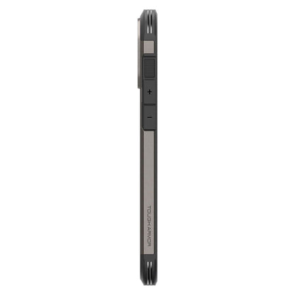 Custodia MagSafe per Apple iPhone 16 Pro, Spigen, Tough Armor, Grigio ACS08145
