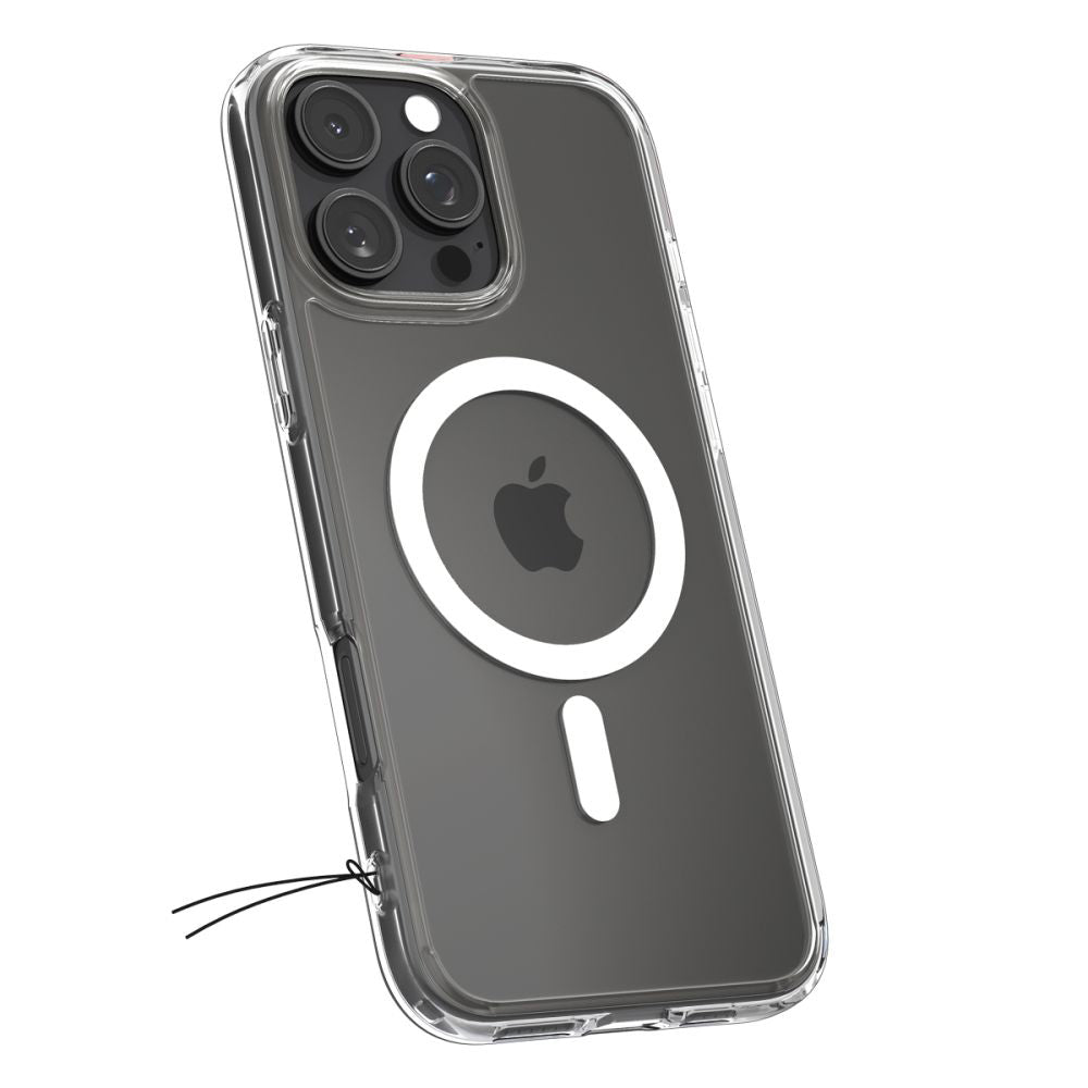 MagSafe Hülle für Apple iPhone 16 Pro, Spigen, Ultra Hybrid, Weiß ACS08129