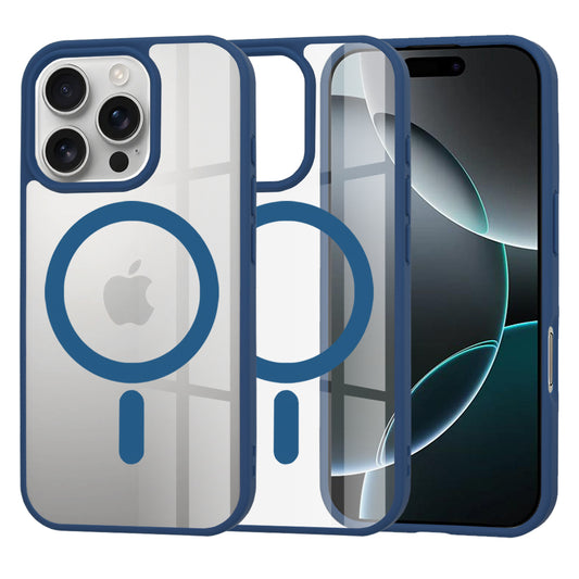 MagSafe-Hülle für Apple iPhone 16 Pro, Techsuit, Pro, Blau
