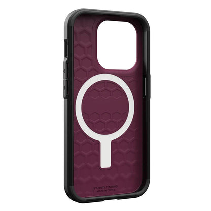 Coque MagSafe pour Apple iPhone 16 Pro, Urban Armor Gear, Civilian, Bordeaux