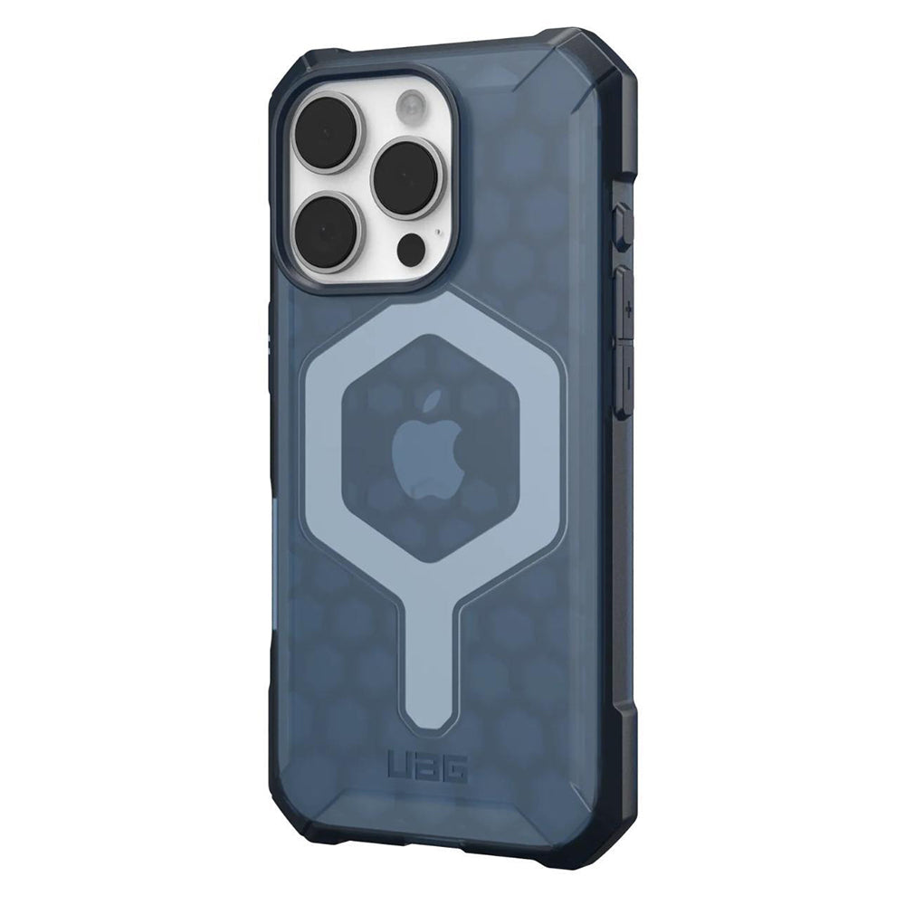 Custodia MagSafe per Apple iPhone 16 Pro, Urban Armor Gear, Essential Armor, Blu