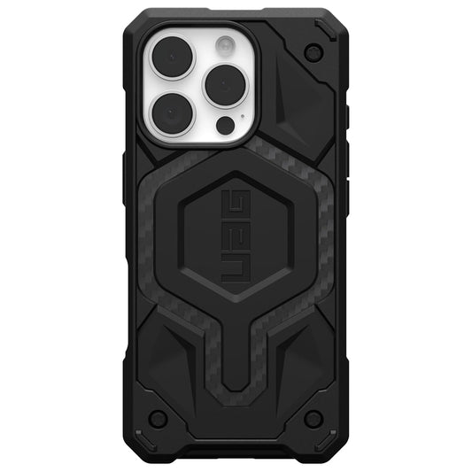 Coque MagSafe pour Apple iPhone 16 Pro, Urban Armor Gear, Monarch Pro Carbon, Noire
