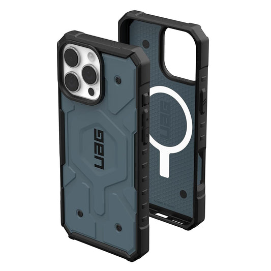 Coque MagSafe pour Apple iPhone 16 Pro, Urban Armor Gear, Pathfinder, Bleue