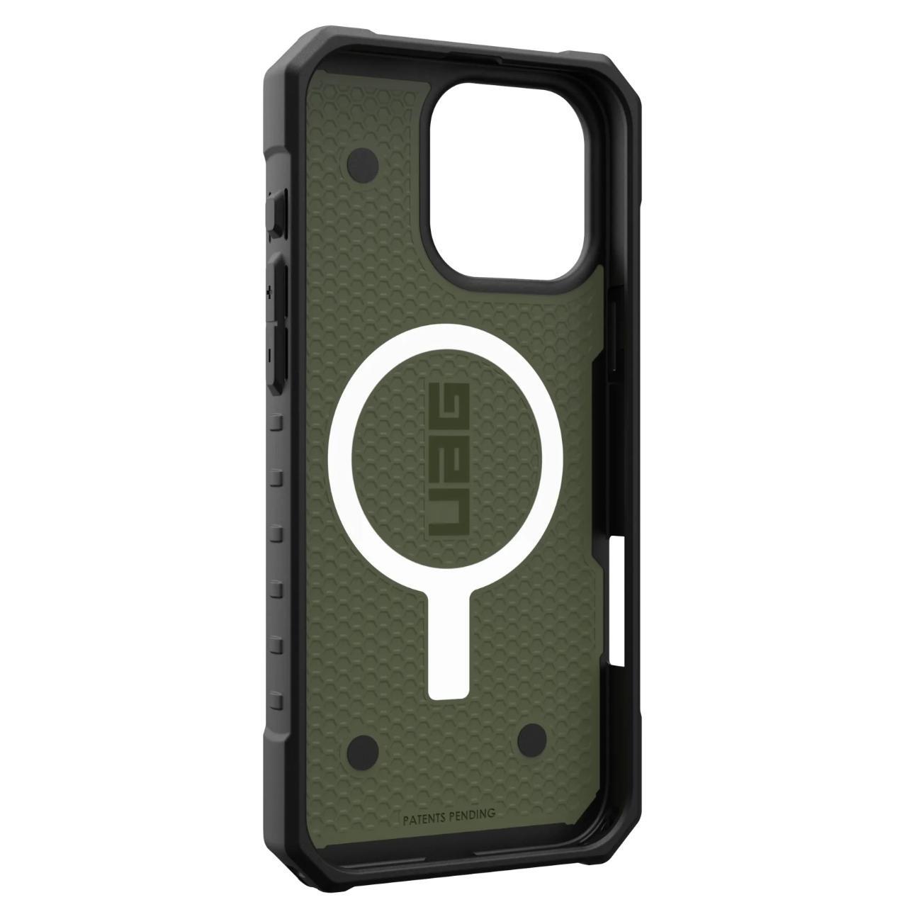 Custodia MagSafe per Apple iPhone 16 Pro, Urban Armor Gear, Pathfinder, Verde