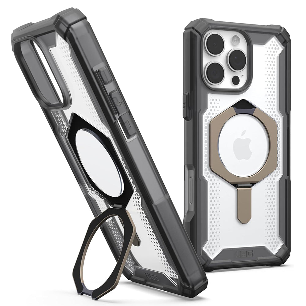 Coque MagSafe pour Apple iPhone 16 Pro, Urban Armor Gear, Plasma XTE, Gris