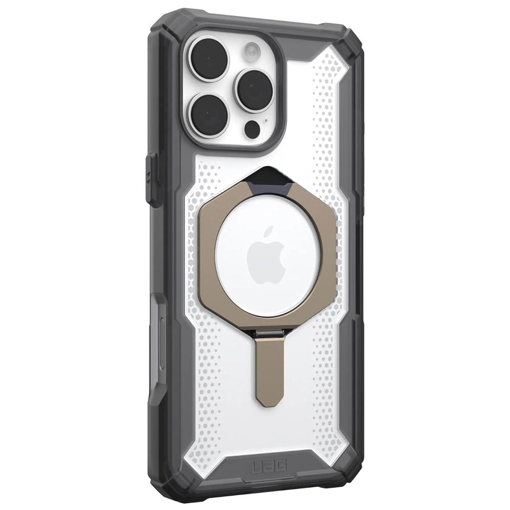 Coque MagSafe pour Apple iPhone 16 Pro, Urban Armor Gear, Plasma XTE, Gris