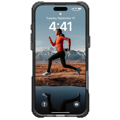 Coque MagSafe pour Apple iPhone 16 Pro, Urban Armor Gear, Plasma XTE, Gris