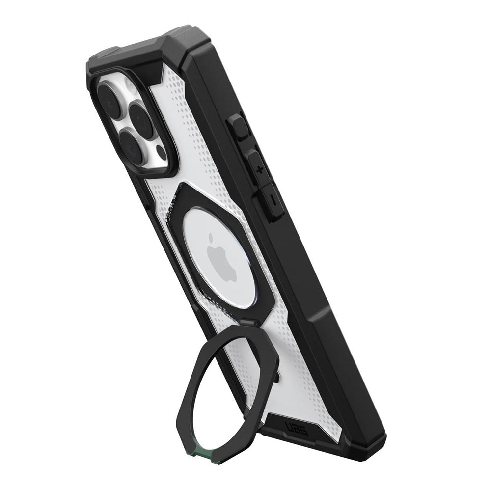 Custodia MagSafe per Apple iPhone 16 Pro, Urban Armor Gear, Plasma XTE, Nera Trasparente