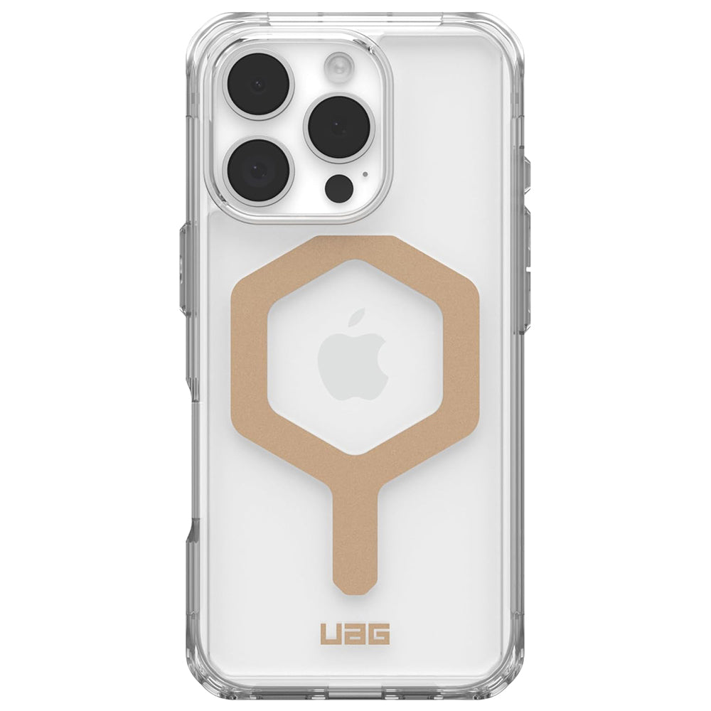 Coque MagSafe pour Apple iPhone 16 Pro, Urban Armor Gear, Plyo, Dorée