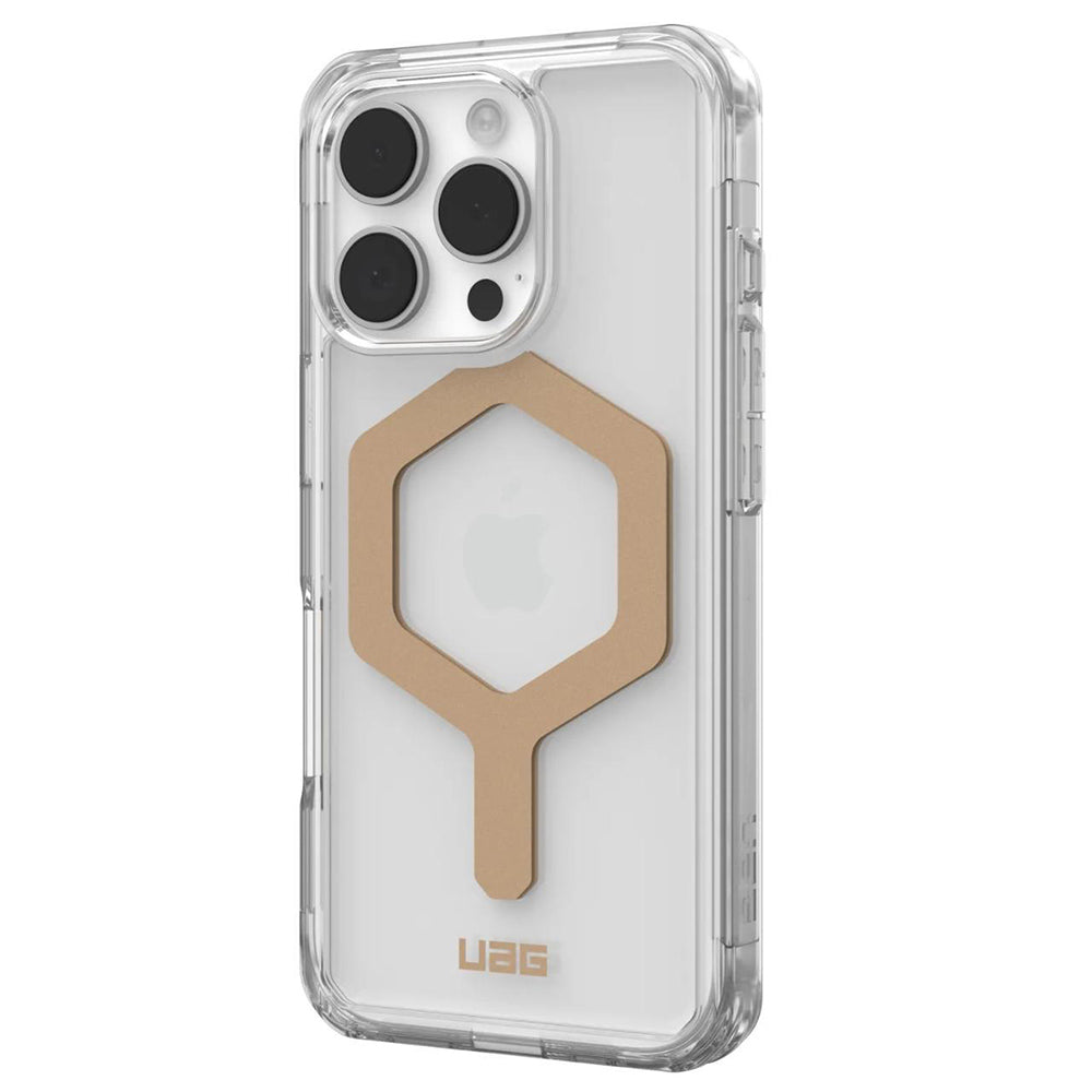 Coque MagSafe pour Apple iPhone 16 Pro, Urban Armor Gear, Plyo, Dorée