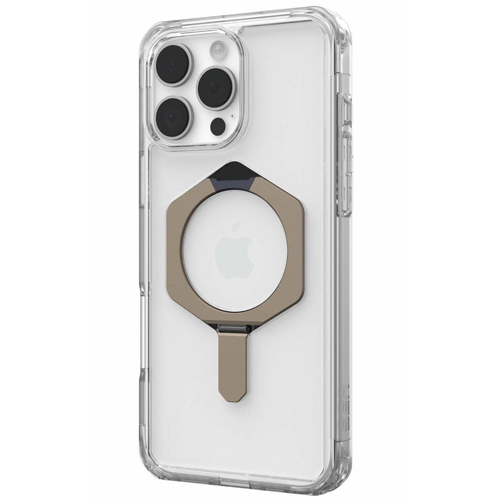 Custodia MagSafe per Apple iPhone 16 Pro, Urban Armor Gear, Plyo XTE, Bronzo Trasparente