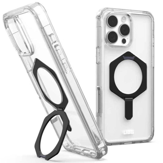 Custodia MagSafe per Apple iPhone 16 Pro, Urban Armor Gear, Plyo XTE, Nera Trasparente