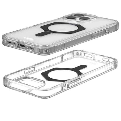 Custodia MagSafe per Apple iPhone 16 Pro, Urban Armor Gear, Plyo XTE, Nera Trasparente