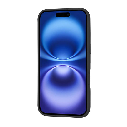 Étui MagSafe pour Apple iPhone 16, Techsuit, HaloFrost, Noir