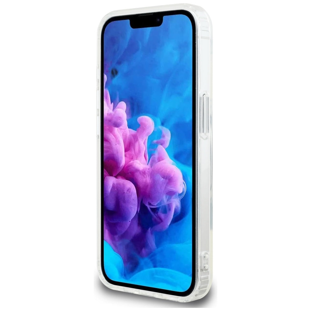 MagSafe Hülle für Apple iPhone 16e, Karl Lagerfeld, IML Choupette's Head, Weiß